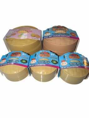 Bundle Mystery Squishy Bun - Beige/Peach Surprise Kids Toy